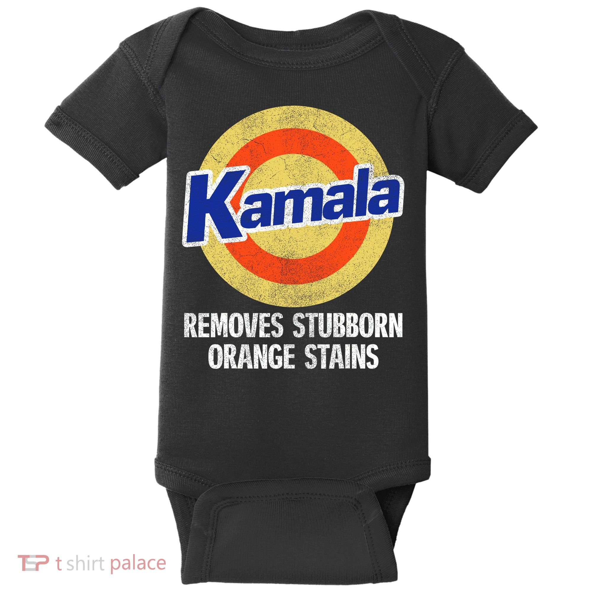 Kamala Removes Nasty Orange Stains Baby Bodysuit
