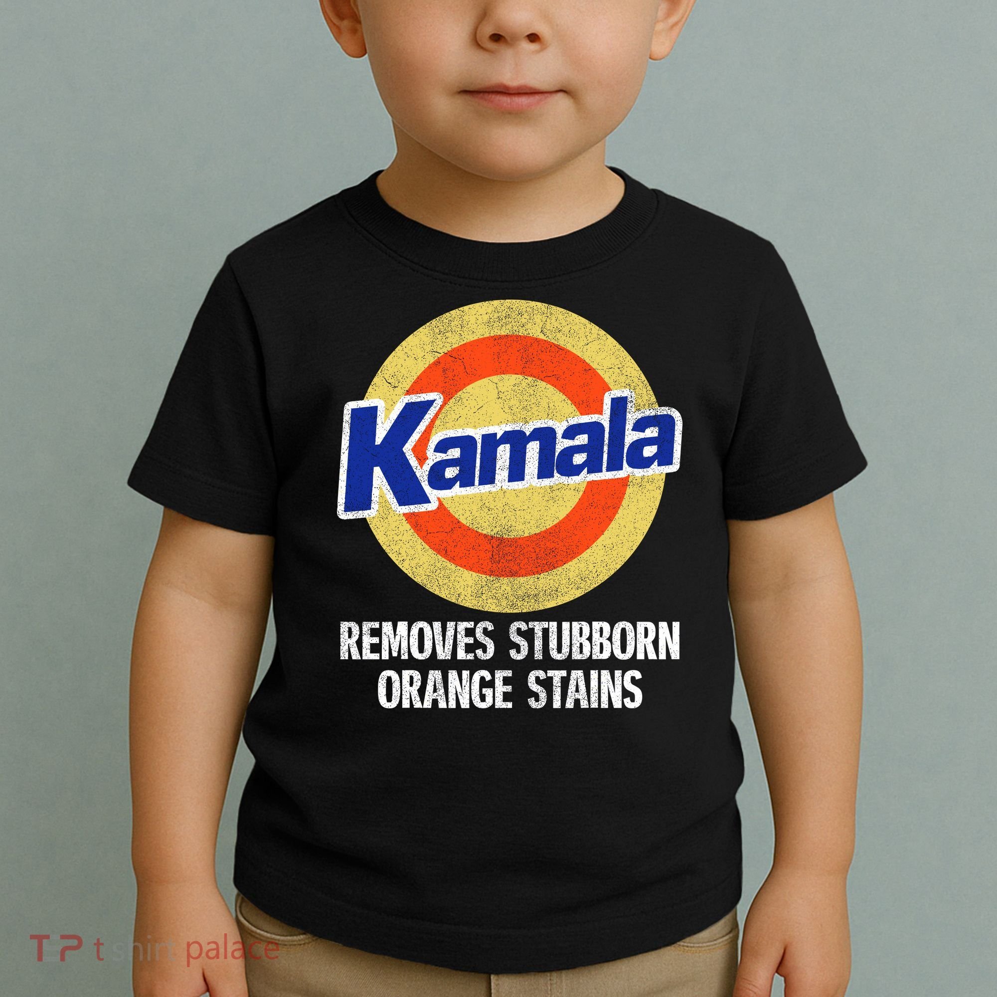 Kamala Removes Nasty Orange Stains Toddler T-Shirt