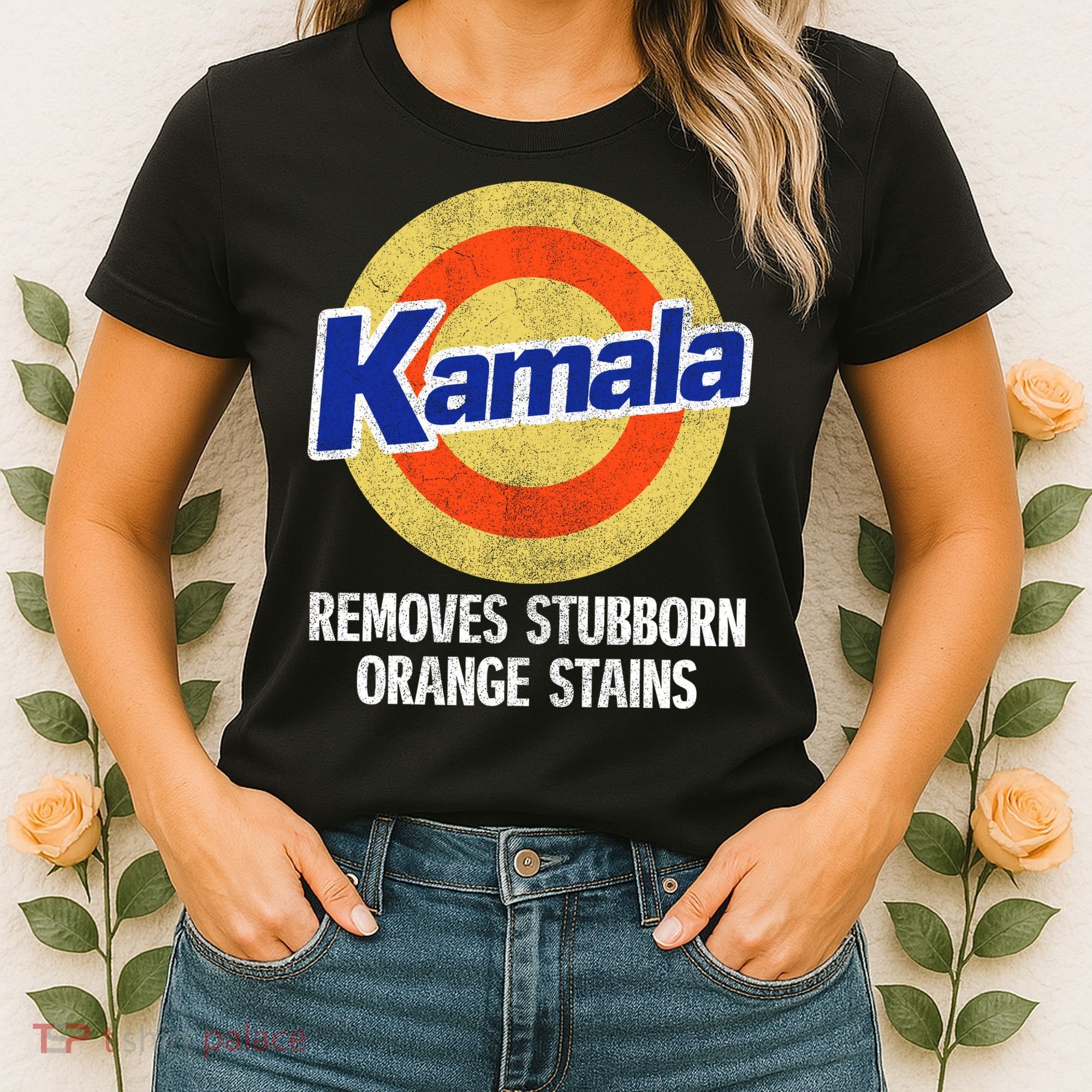 Kamala Removes Nasty Orange Stains Women's T-Shirt