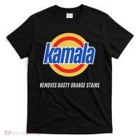 Kamala Removes Nasty Orange Stains Funny T-Shirt thumb 0