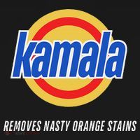 Kamala Removes Nasty Orange Stains Funny Coaster thumb 2
