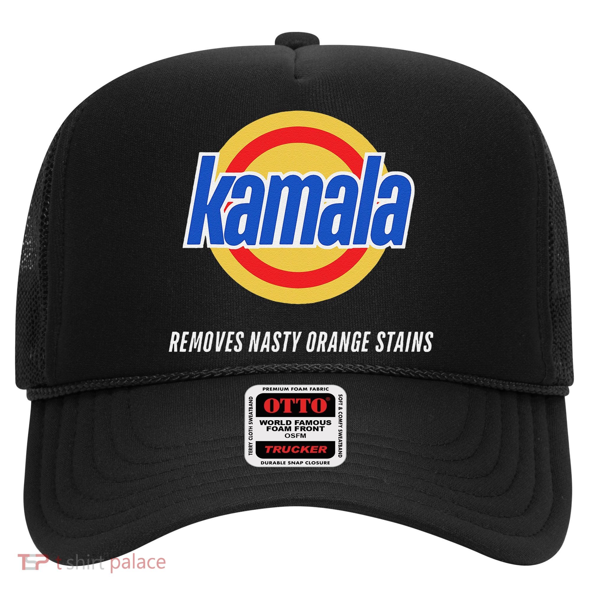 Kamala Removes Nasty Orange Stains Funny Hat