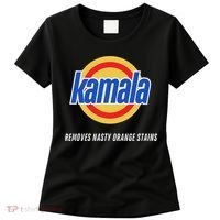 Kamala Removes Nasty Orange Stains Funny Women's T-Shirt thumb 0