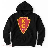 Kc Red Original Red Kansas City Kc Unique Est 1853 Kc Local Hoodie thumb 0