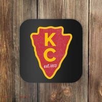 Kc Red Original Red Kansas City Kc Unique Est 1853 Kc Local Coaster thumb 0