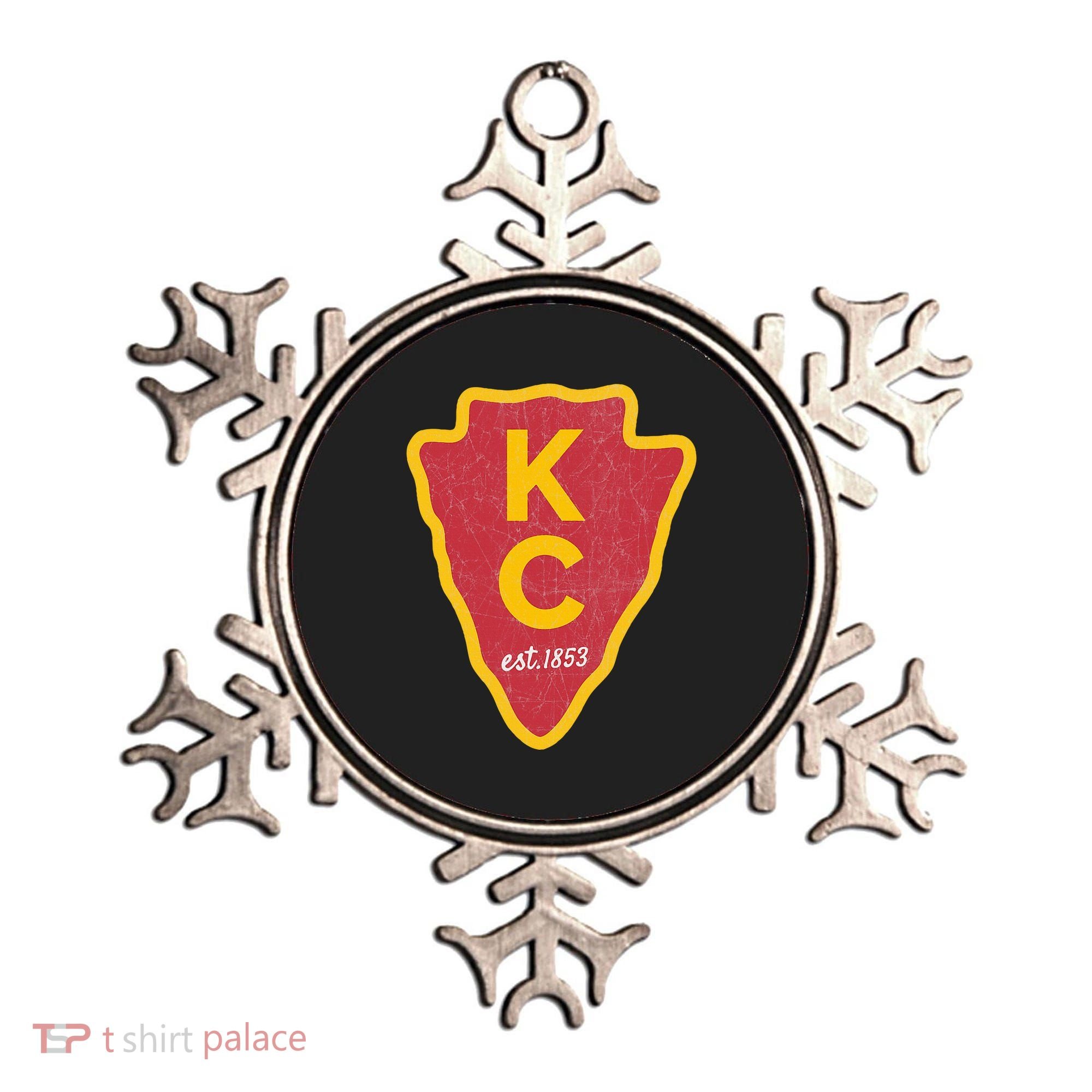 Kc Red Original Red Kansas City Kc Unique Est 1853 Kc Local Ornament