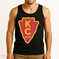 Kc Red Original Red Kansas City Kc Unique Est 1853 Kc Local Tank Top thumb 3