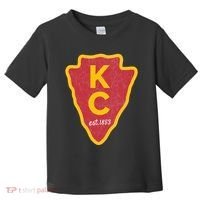 Kc Red Original Red Kansas City Kc Unique Est 1853 Kc Local Toddler T-Shirt thumb 0