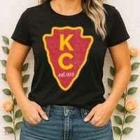 Kc Red Original Red Kansas City Kc Unique Est 1853 Kc Local Women's T-Shirt thumb 2