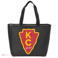 Kc Red Original Red Kansas City Kc Unique Est 1853 Kc Local Tote Bag thumb 0