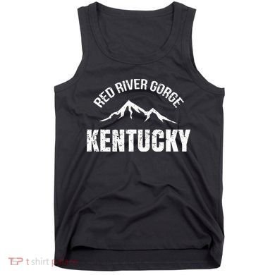 Kentucky Red River Gorge Canyon Daniel Boone Tank Top