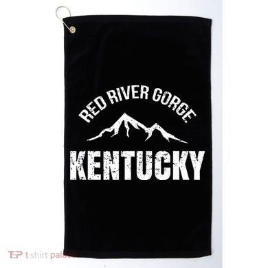 Kentucky Red River Gorge Canyon Daniel Boone Golf Towel