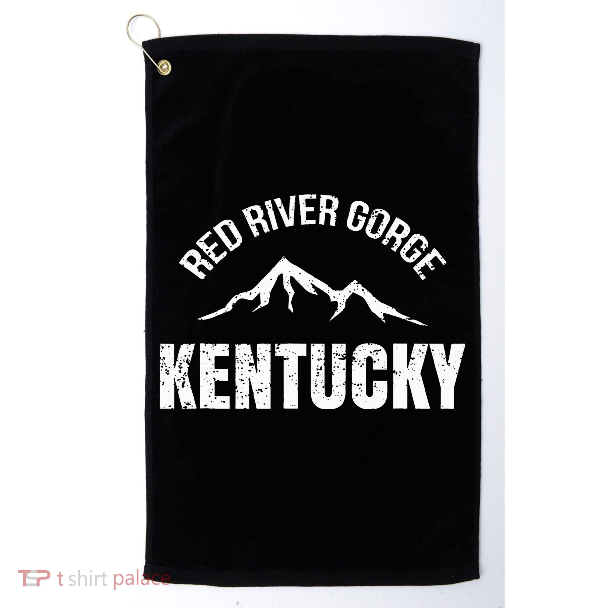 Kentucky Red River Gorge Canyon Daniel Boone Golf Towel