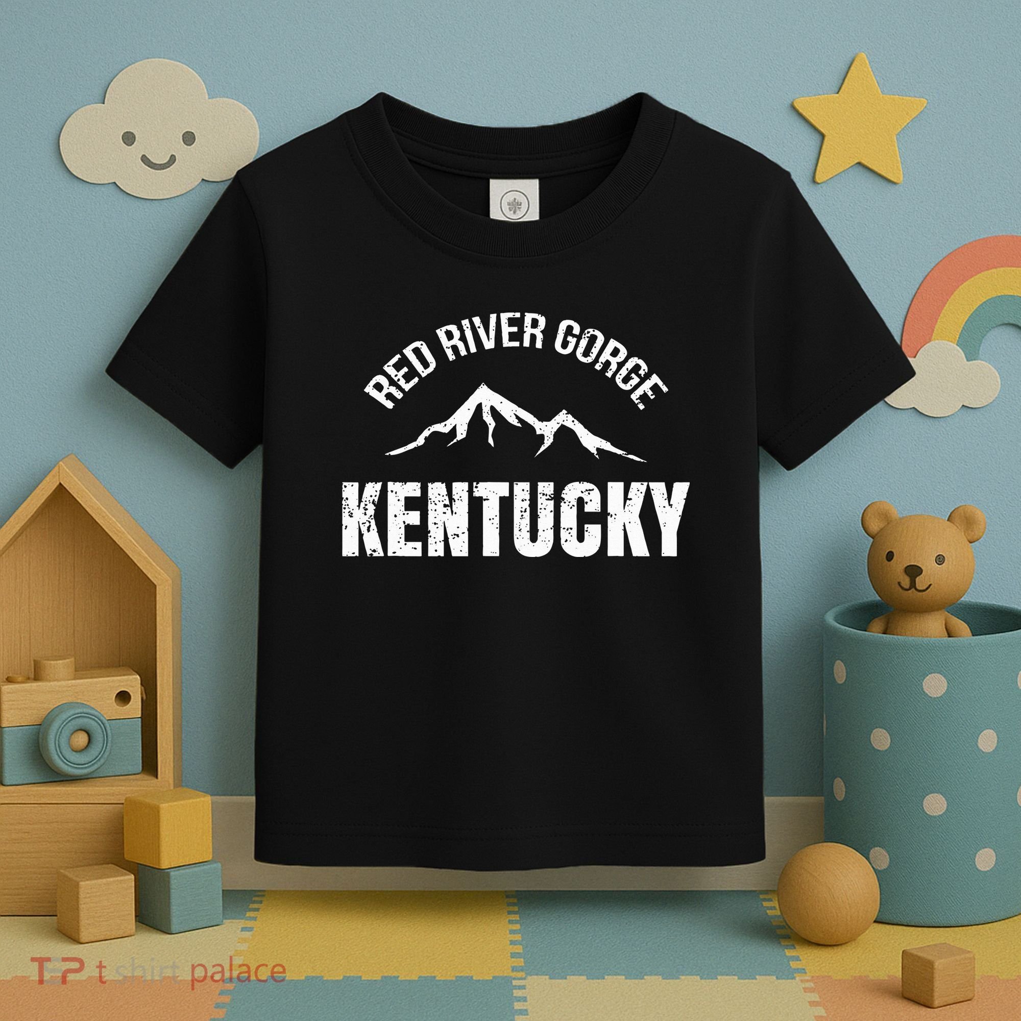 Kentucky Red River Gorge Canyon Daniel Boone Toddler T-Shirt