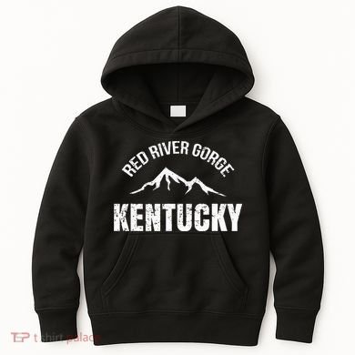 Kentucky Red River Gorge Canyon Daniel Boone Kids Hoodie