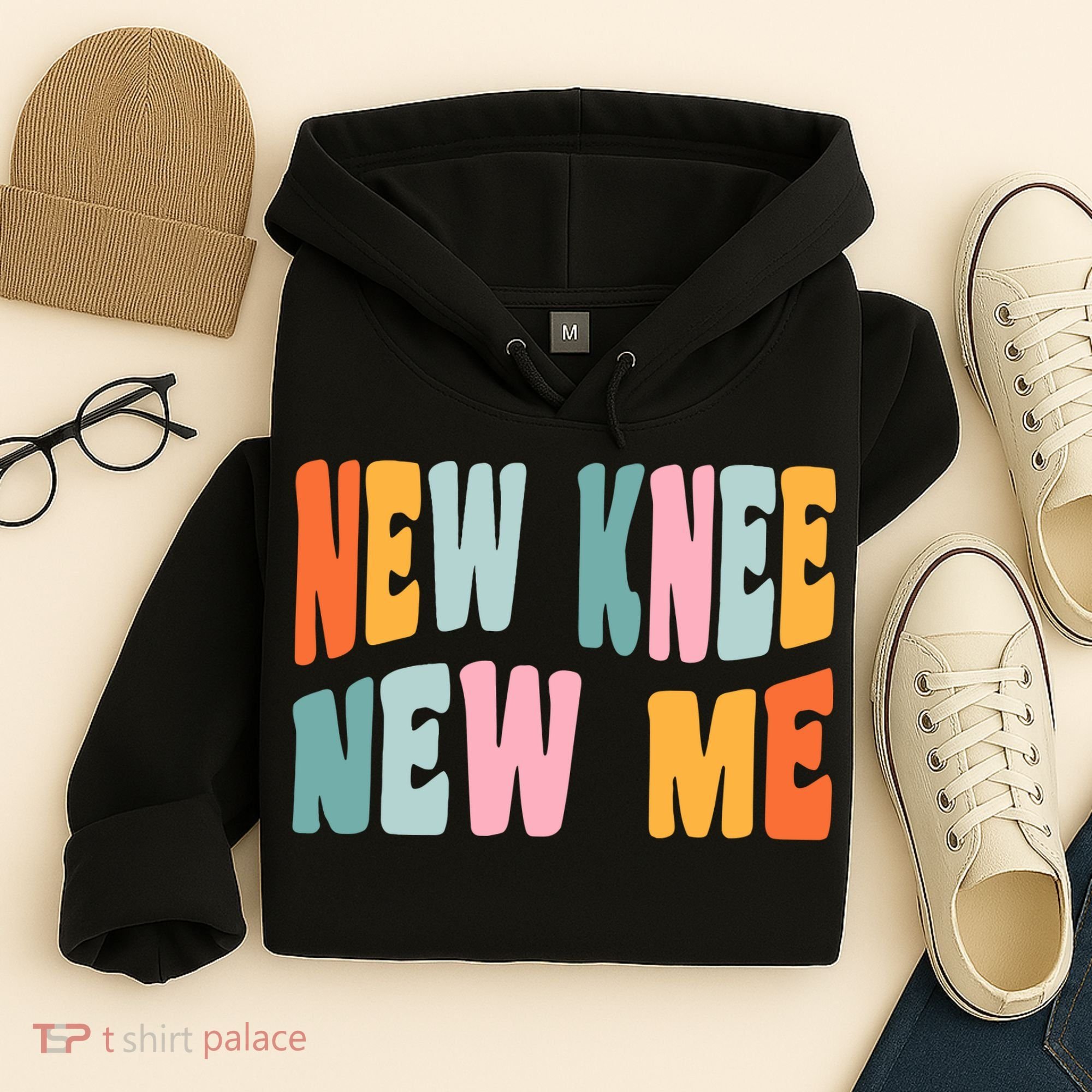 Knee Replacement Recovery New Knee New Me Hoodie