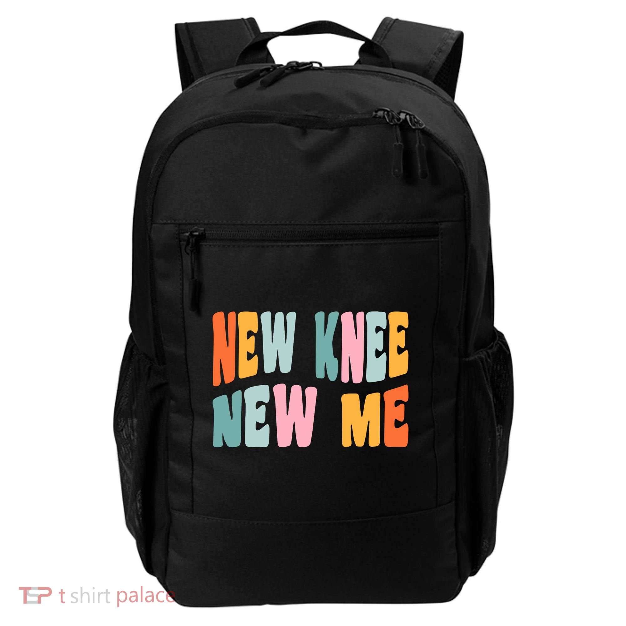 Knee Replacement Recovery New Knee New Me Backpack