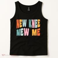 Knee Replacement Recovery New Knee New Me Tank Top thumb 2