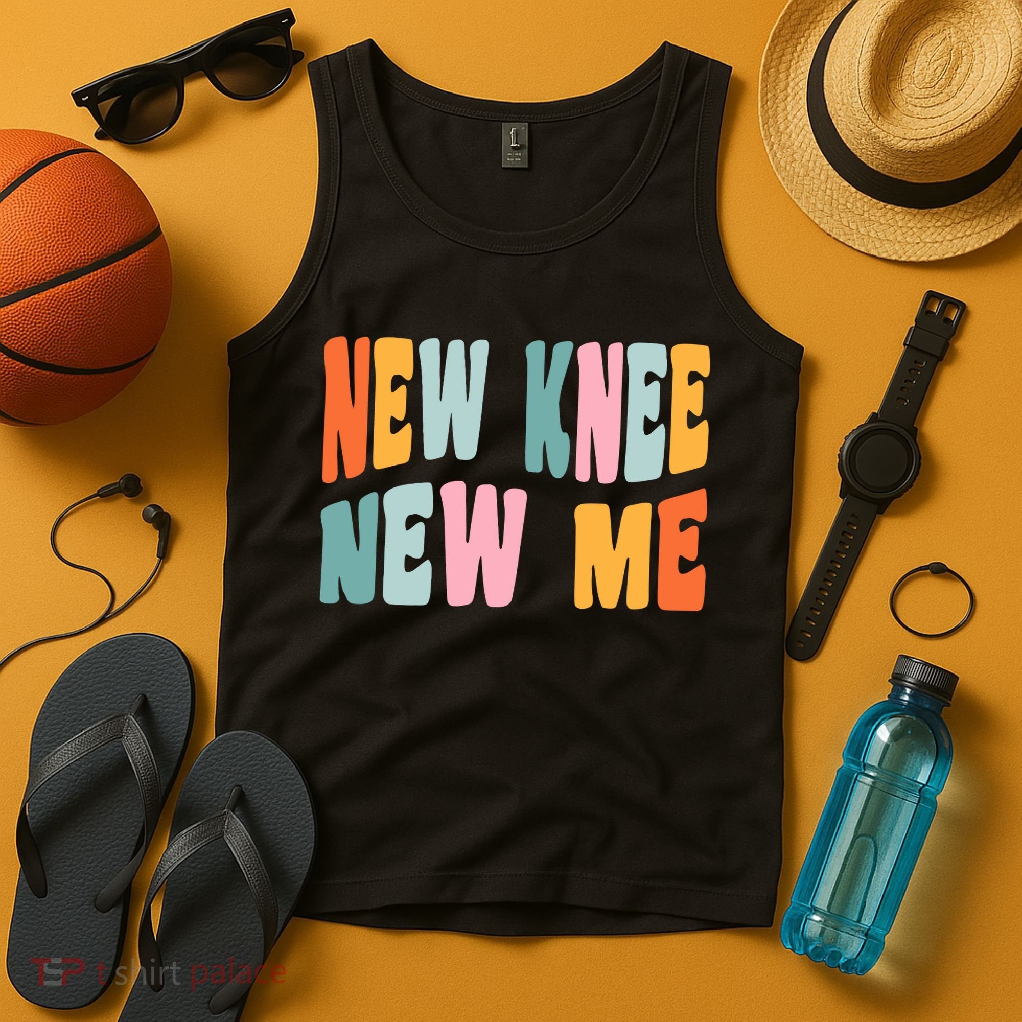Knee Replacement Recovery New Knee New Me Tank Top