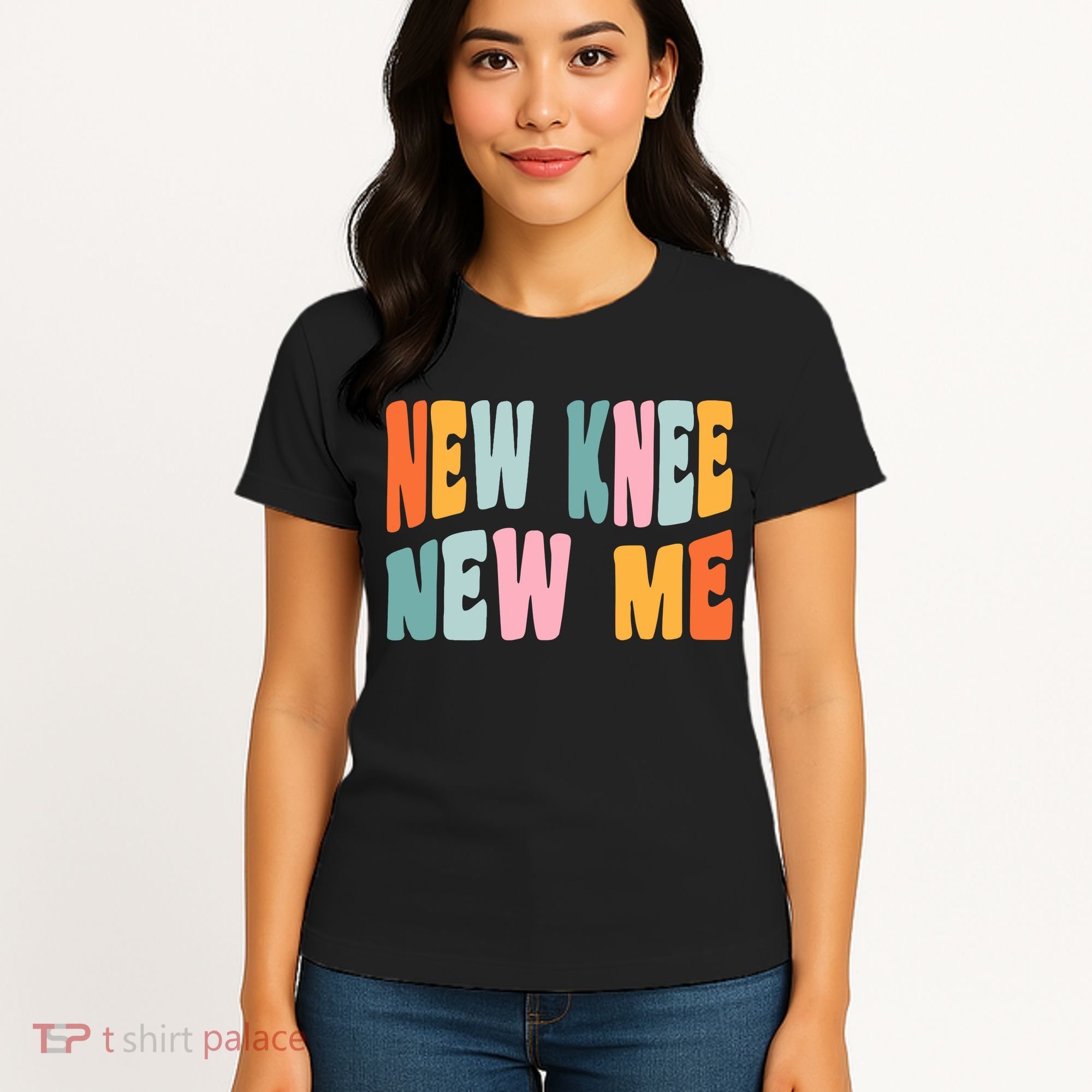 Knee Replacement Recovery New Knee New Me Women's T-Shirt