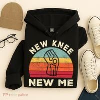 Knee Replacement Recovery New Knee New Me Hoodie thumb 4
