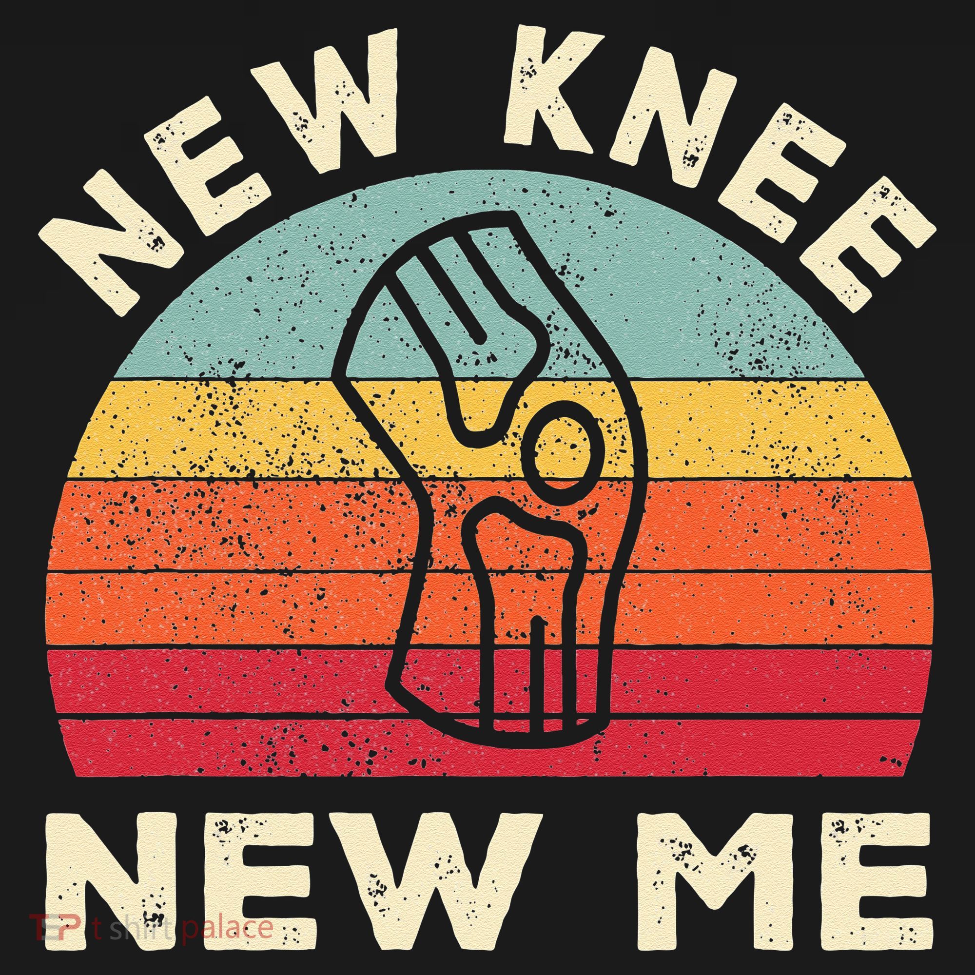 Knee Replacement Recovery New Knee New Me Long Sleeve Shirt