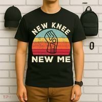 Knee Replacement Recovery New Knee New Me T-Shirt thumb 6