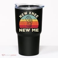 Knee Replacement Recovery New Knee New Me Tumbler thumb 0