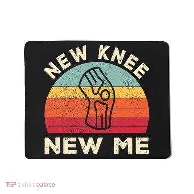 Knee Replacement Recovery New Knee New Me Mousepad