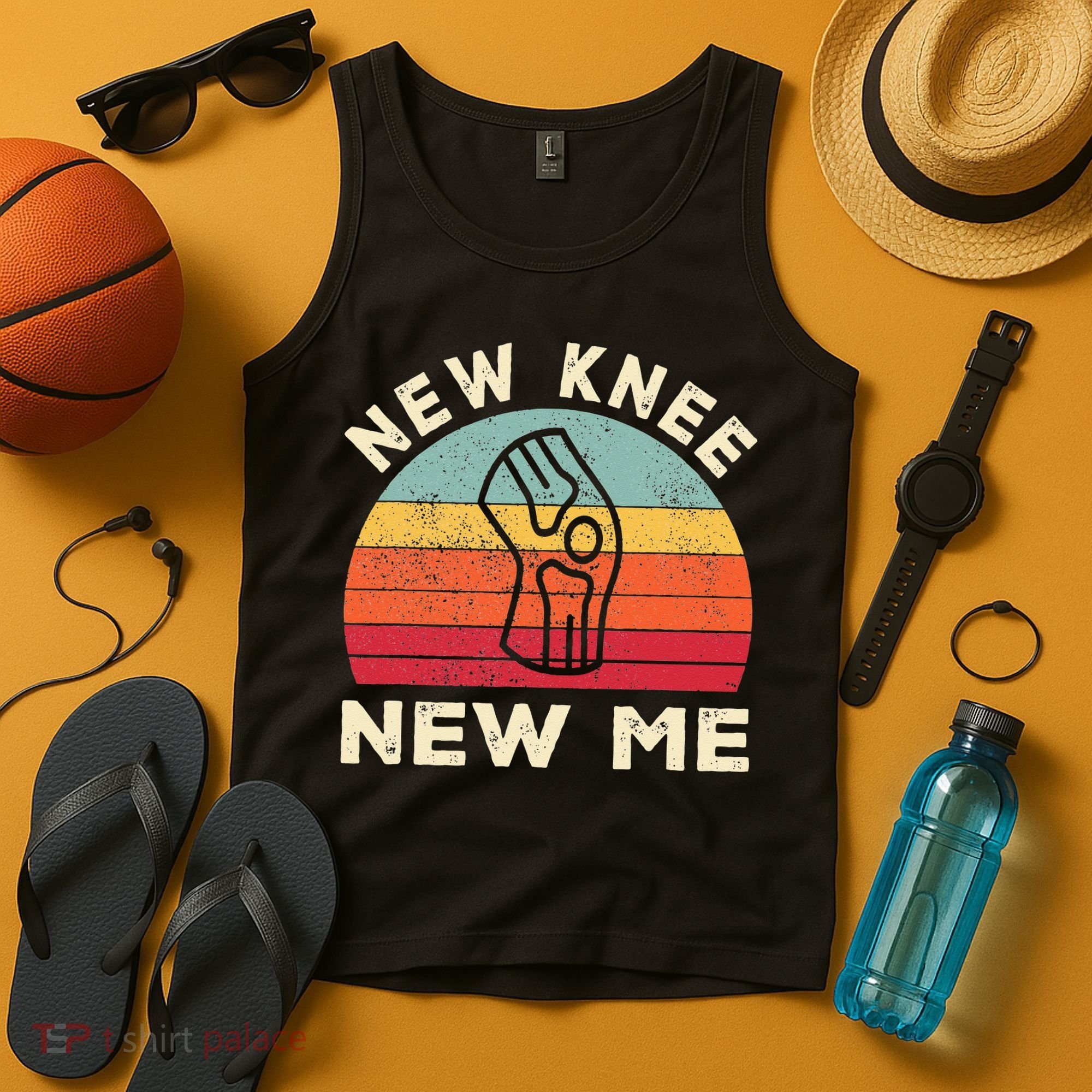 Knee Replacement Recovery New Knee New Me Tank Top