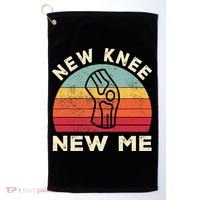 Knee Replacement Recovery New Knee New Me Golf Towel thumb 0