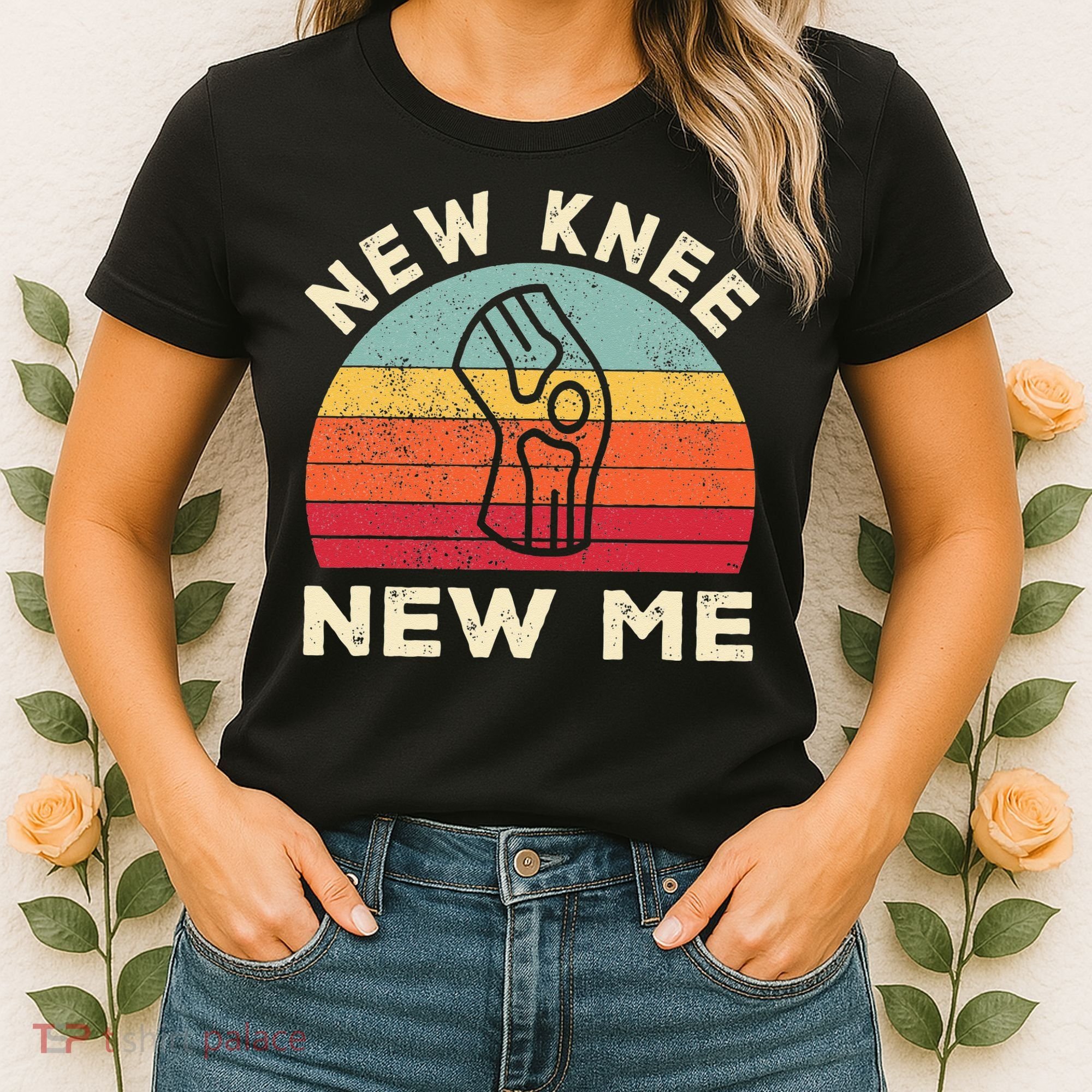 Knee Replacement Recovery New Knee New Me Women's T-Shirt