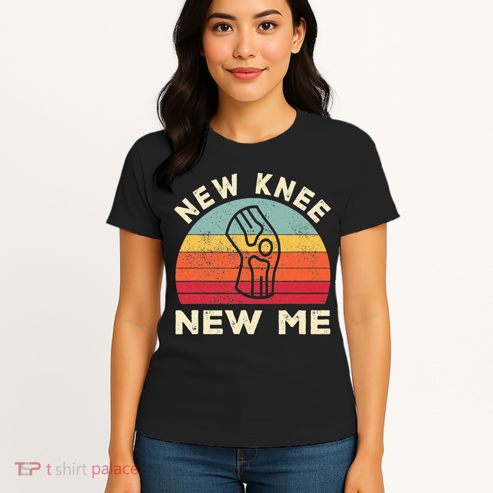 Knee Replacement Recovery New Knee New Me Women's T-Shirt