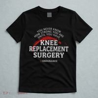 Knee Replacement Surgery Recovery Get Well T-Shirt thumb 5