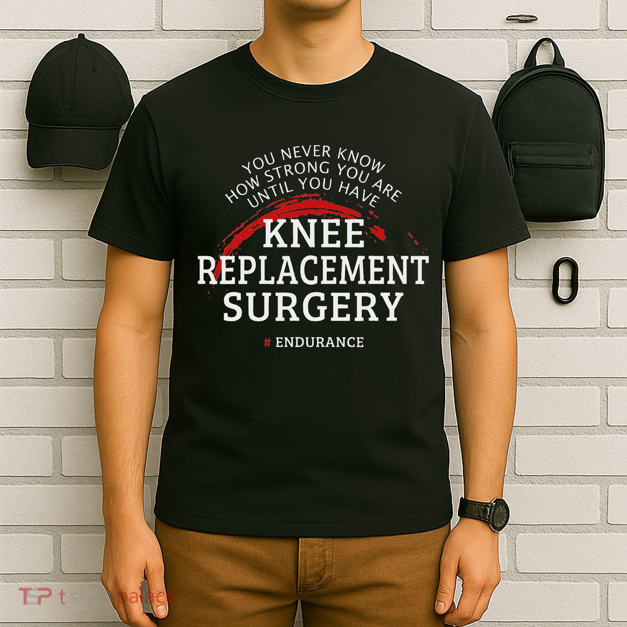 Knee Replacement Surgery Recovery Get Well T-Shirt