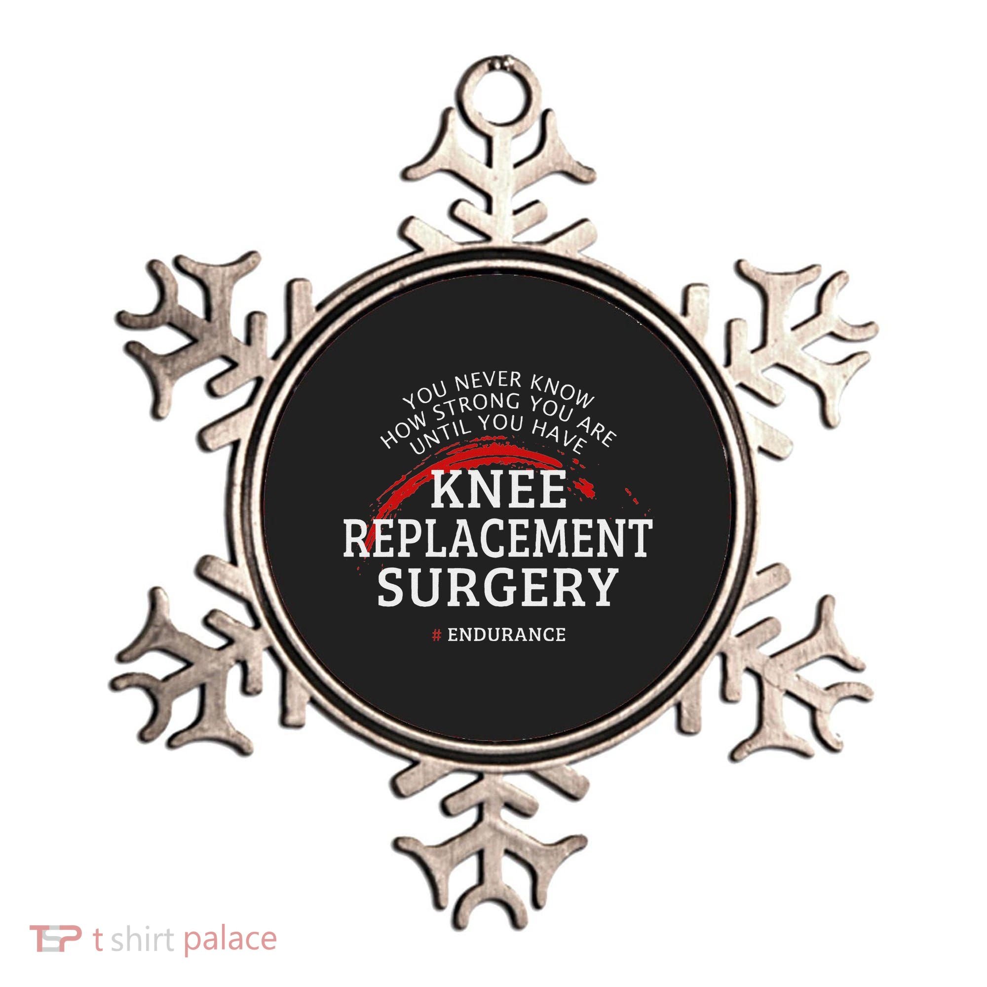 Knee Replacement Surgery Recovery Get Well Ornament