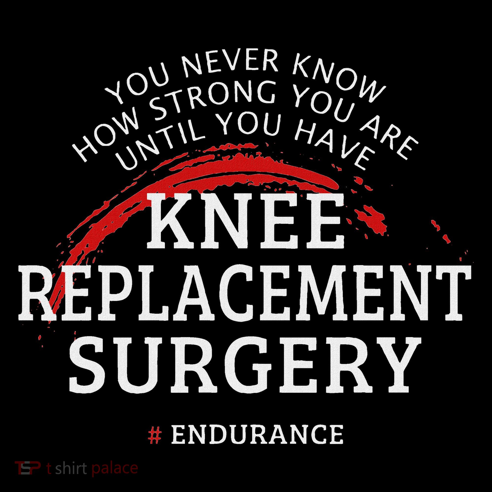 Knee Replacement Surgery Recovery Get Well Tank Top