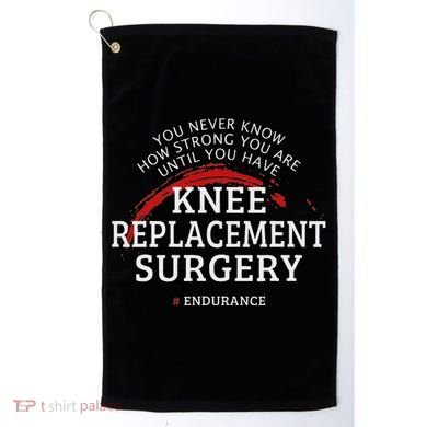 Knee Replacement Surgery Recovery Get Well Golf Towel