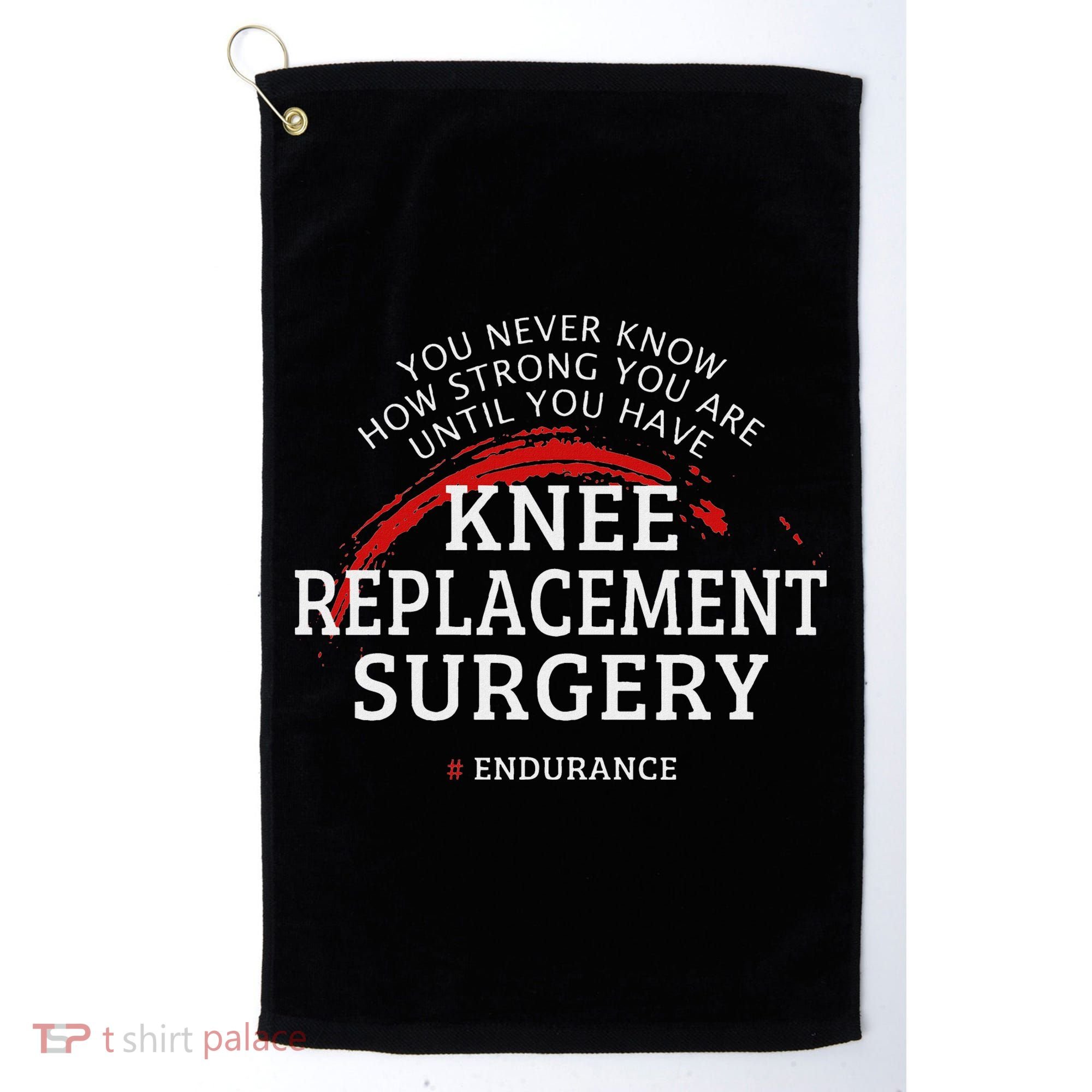 Knee Replacement Surgery Recovery Get Well Golf Towel