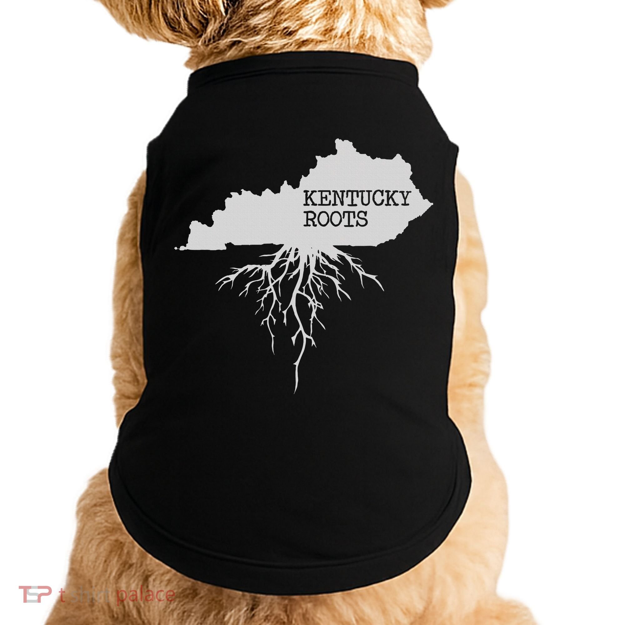 Kentucky Roots State Of Kentucky Map Doggie Tank