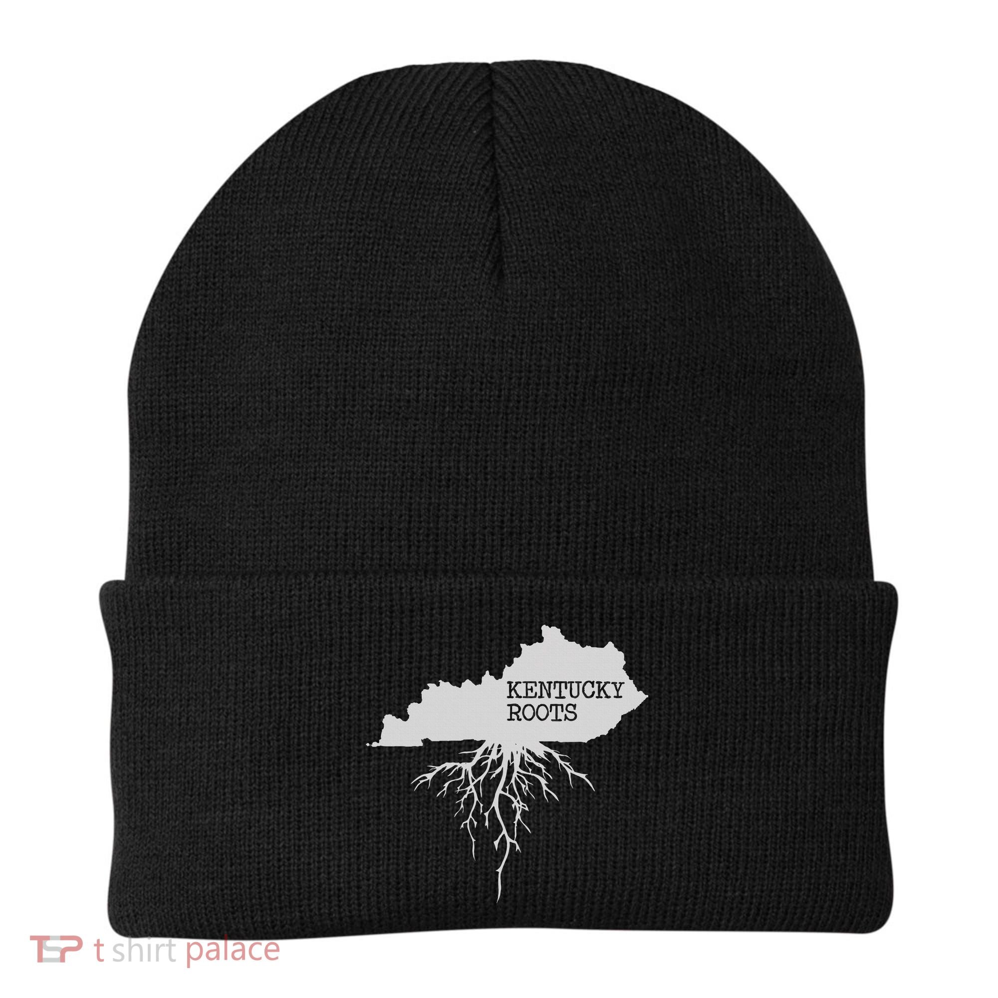 Kentucky Roots State Of Kentucky Map Beanie