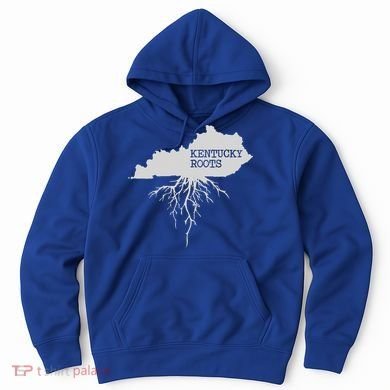Kentucky Roots State Of Kentucky Map Hoodie