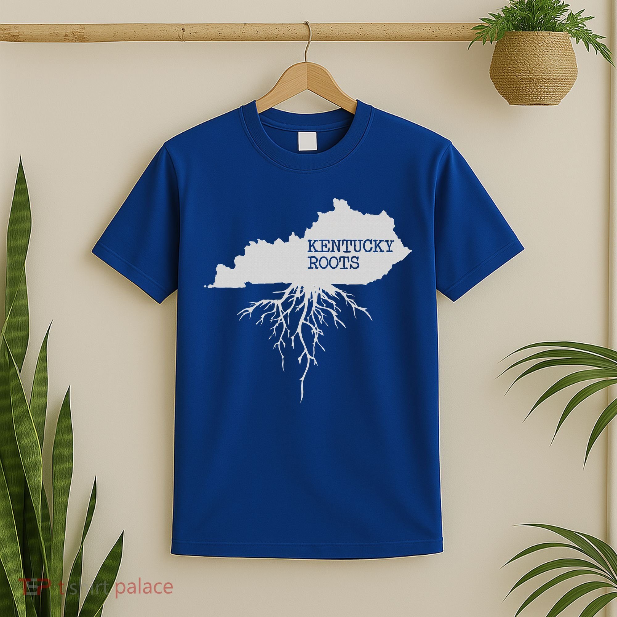Kentucky Roots State Of Kentucky Map T-Shirt