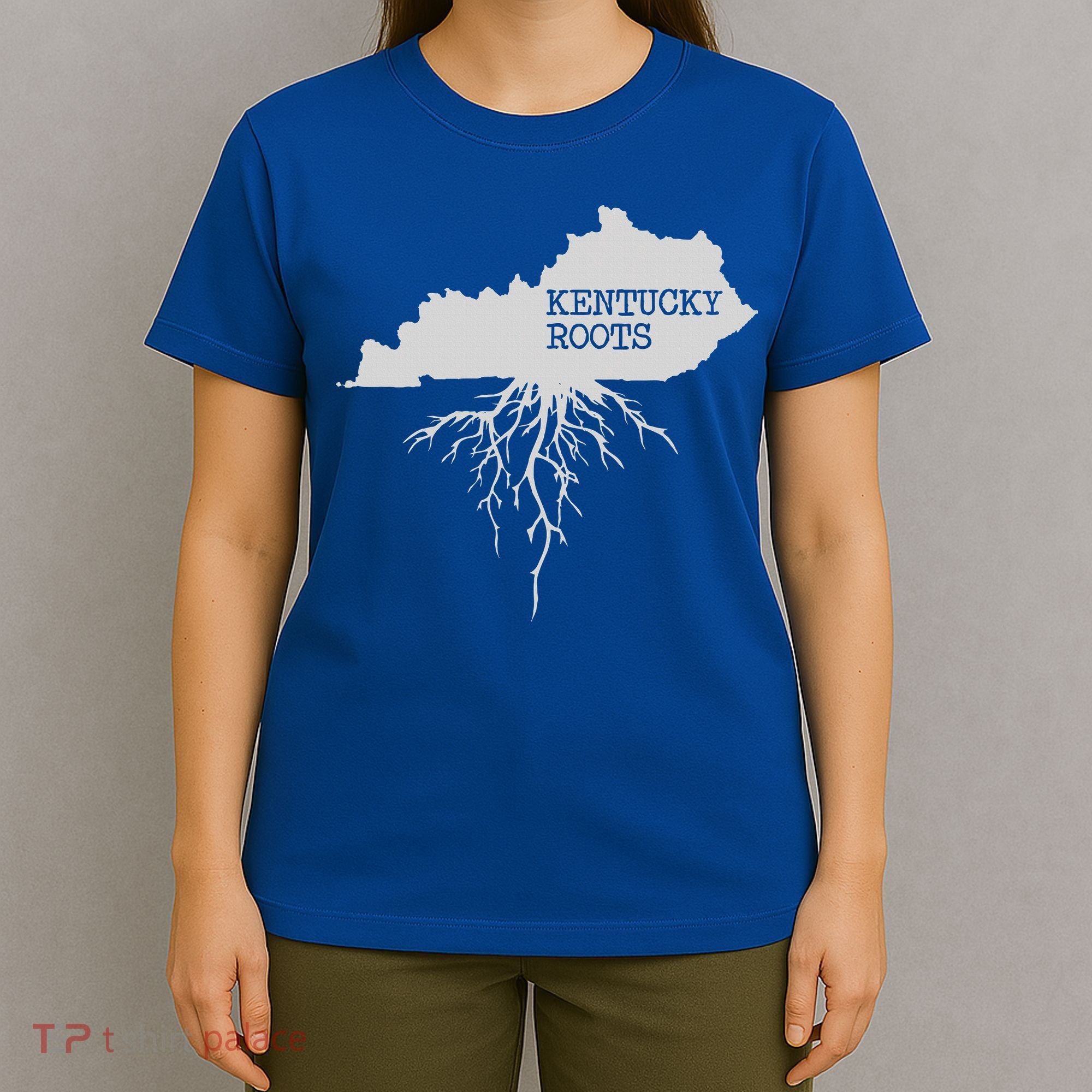 Kentucky Roots State Of Kentucky Map T-Shirt