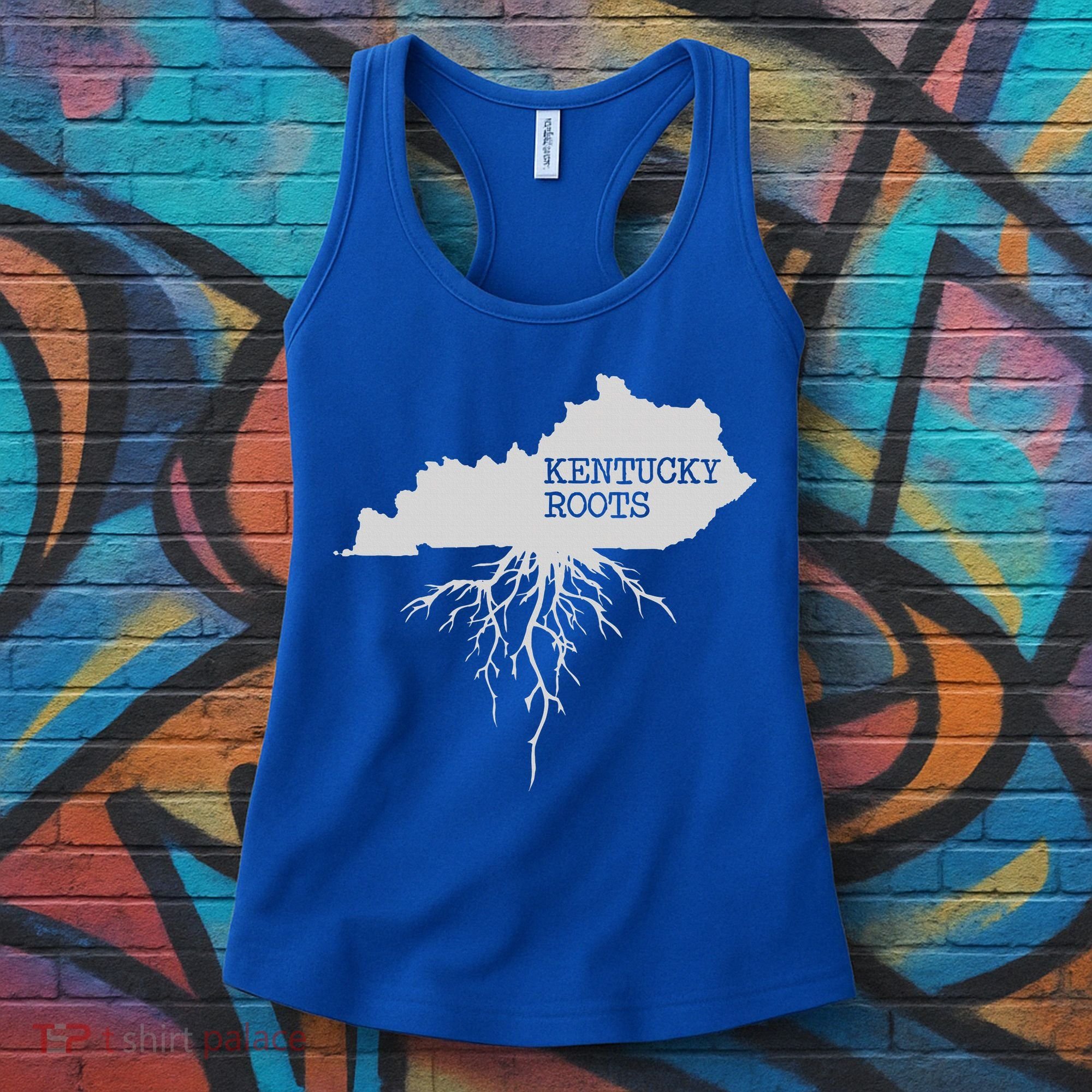 Kentucky Roots State Of Kentucky Map Women's Tank Top