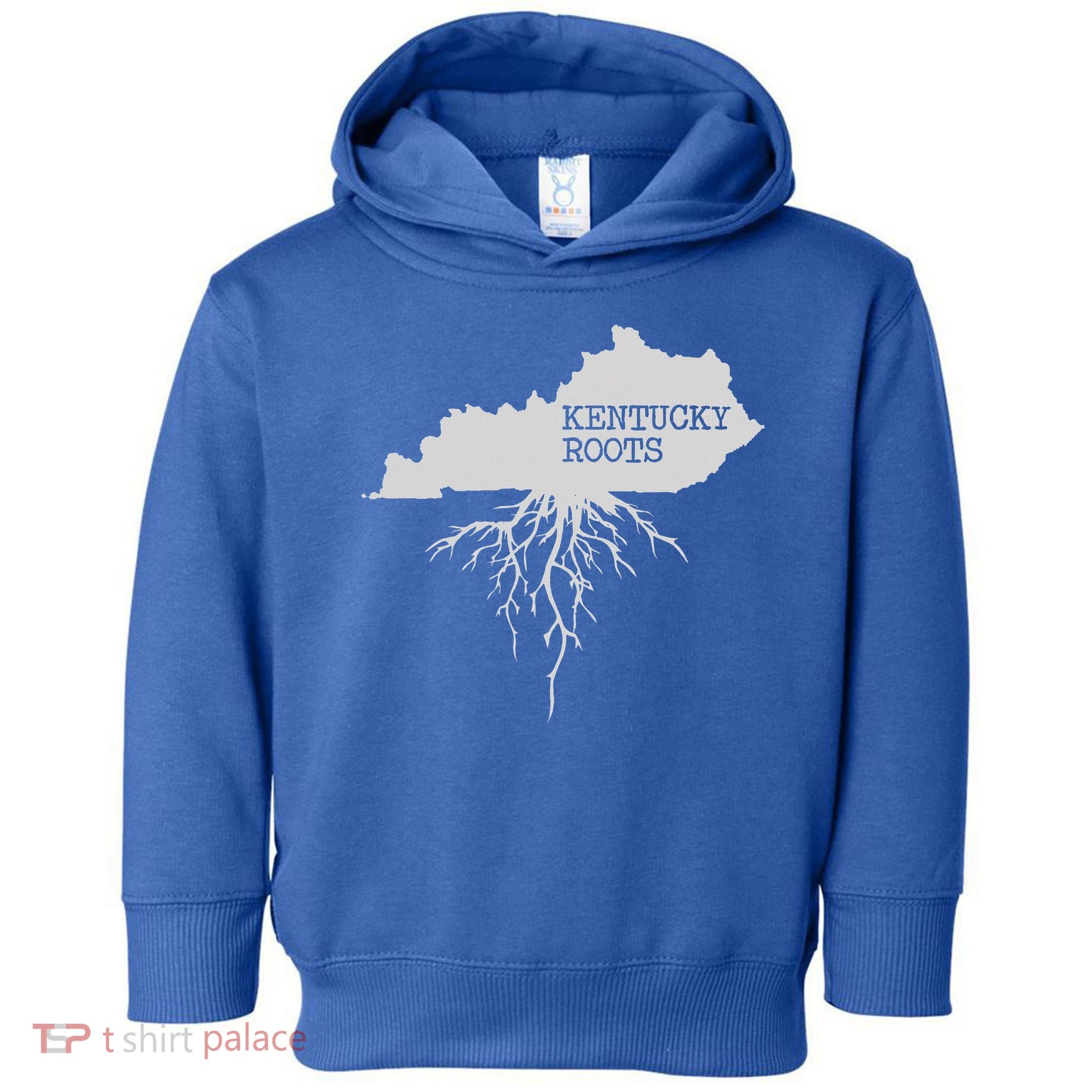 Kentucky Roots State Of Kentucky Map Toddler Hoodie