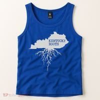 Kentucky Roots State Of Kentucky Map Tank Top thumb 2