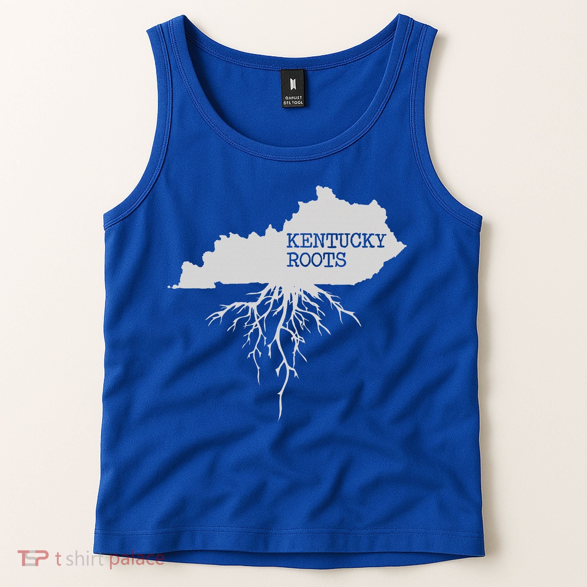 Kentucky Roots State Of Kentucky Map Tank Top