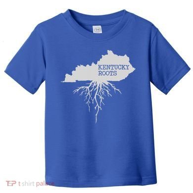 Kentucky Roots State Of Kentucky Map Toddler T-Shirt