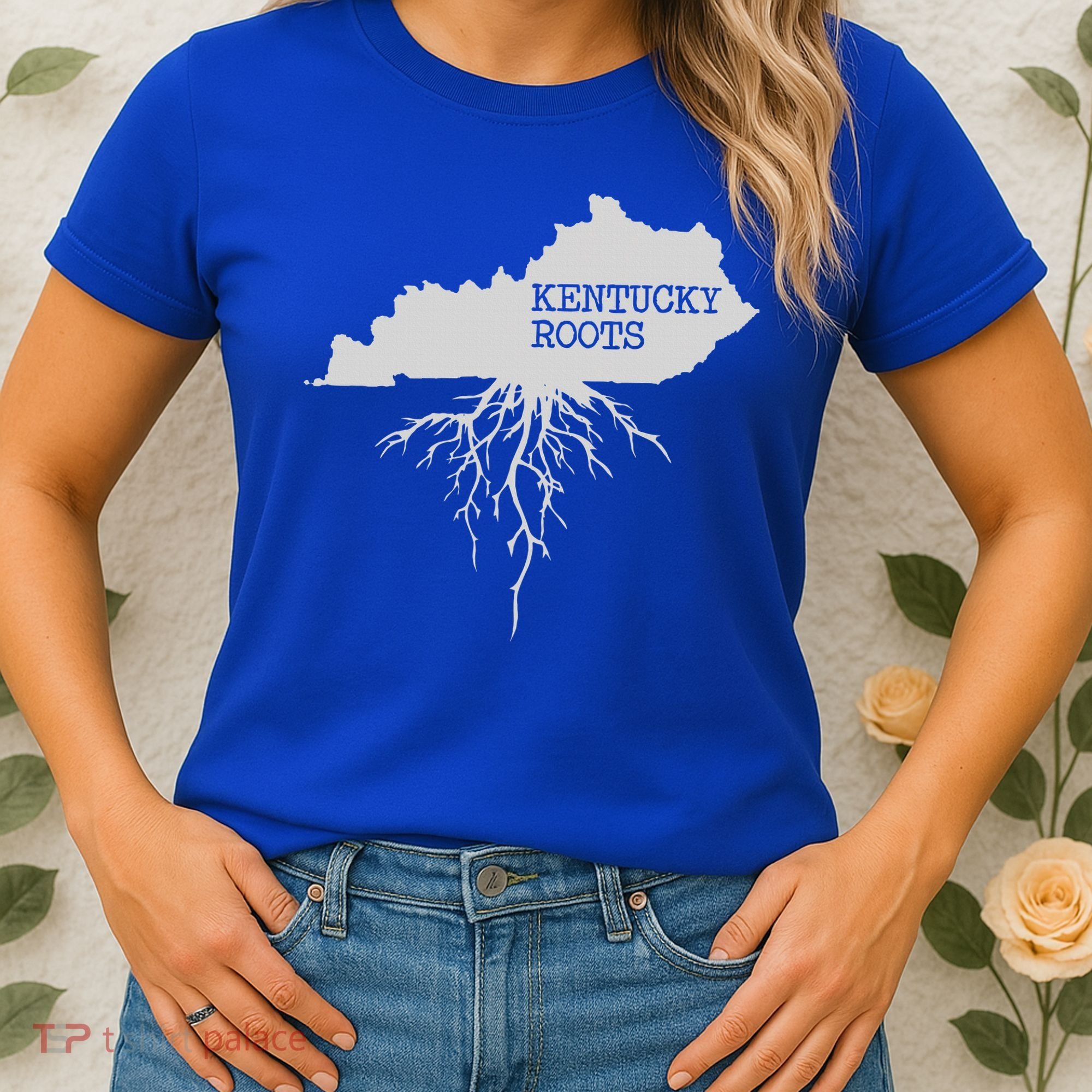 Kentucky Roots State Of Kentucky Map Women's T-Shirt